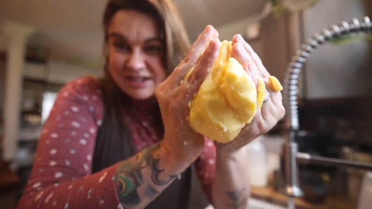 How to Make Homemade Butter - Roots and Refuge